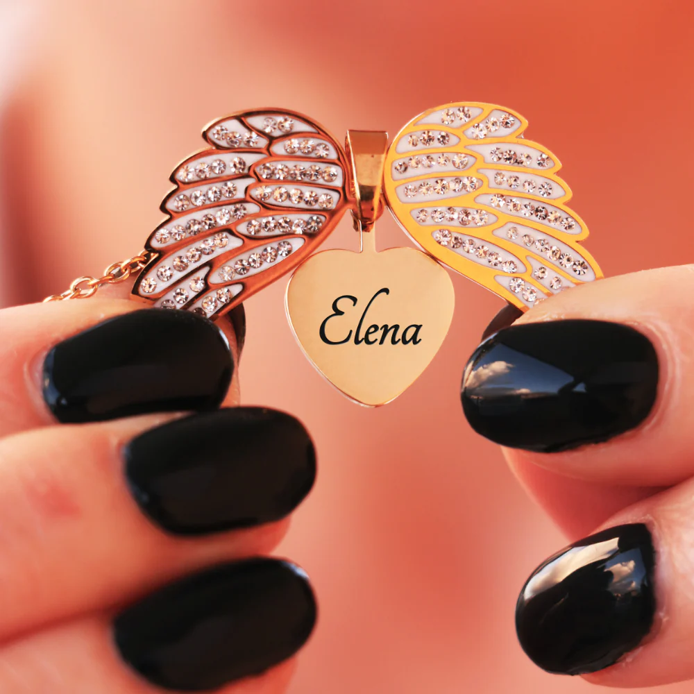 Collana Angelo Mio Con Incisione Personalizzata - Image 7