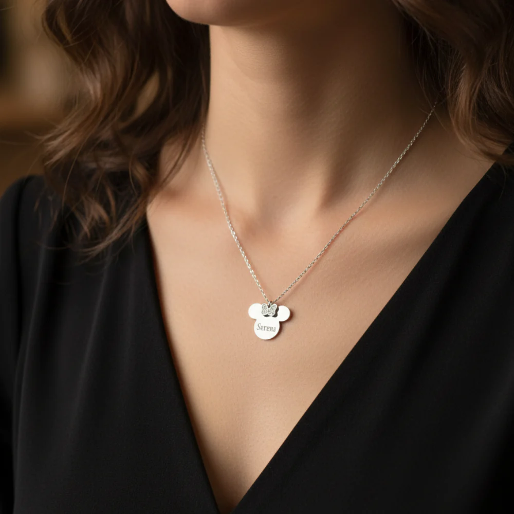 Collana Tema Minnie Personalizzata