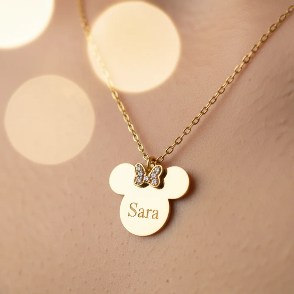 Collana Tema Minnie Personalizzata - Image 5
