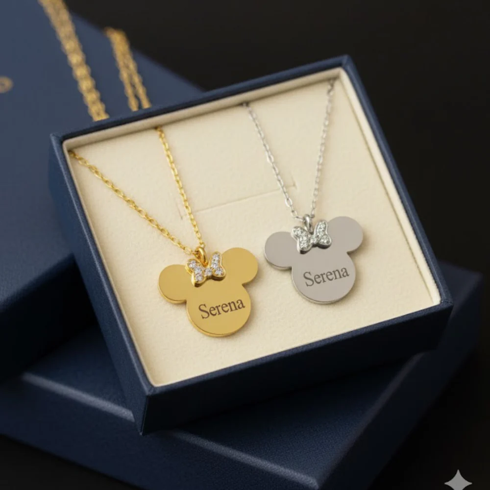 Collana Tema Minnie Personalizzata - Image 6