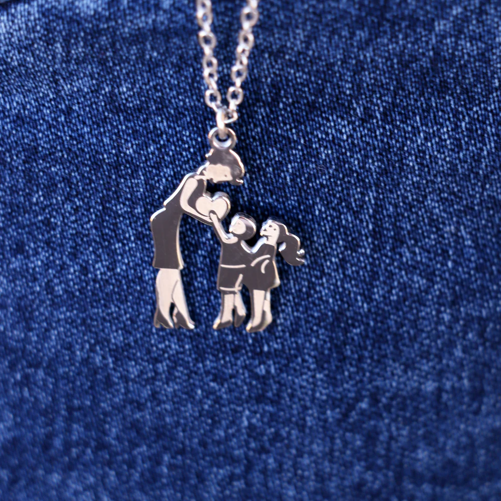 Collana Dono D'Amore "Mamma e Figli" - Image 6