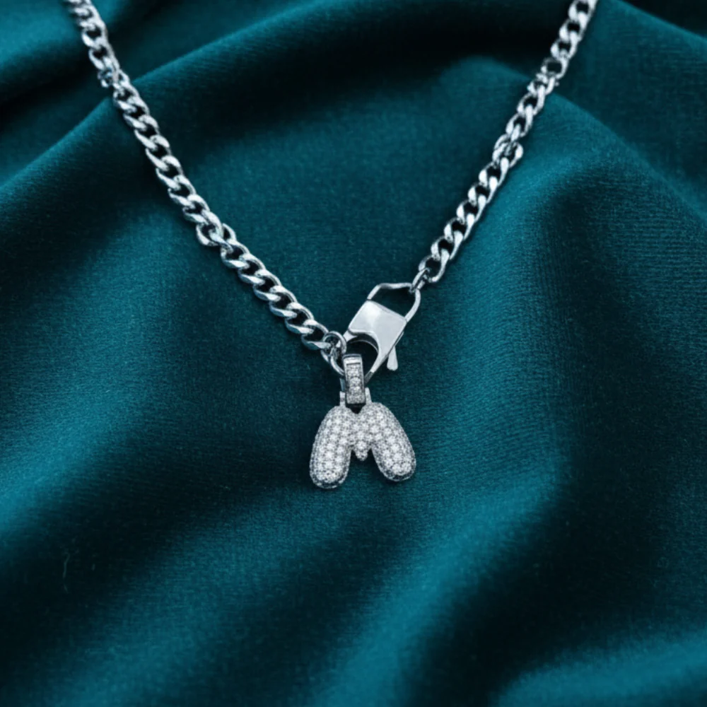 Collana Glamour Lettera Personalizzata - Image 3