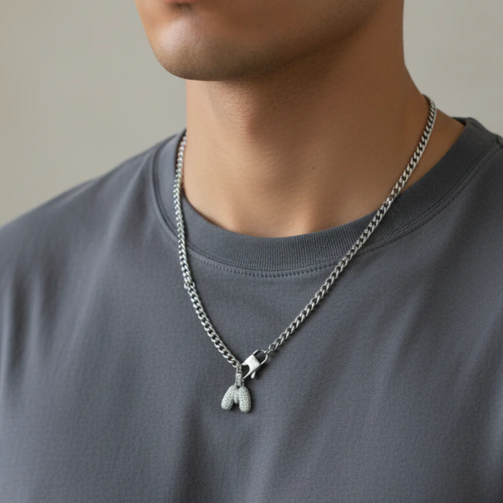 Collana Glamour Lettera Personalizzata - Image 4