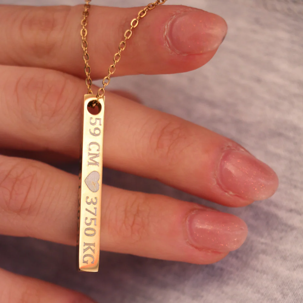 Collana Nascita 3D Personalizzata - Image 5