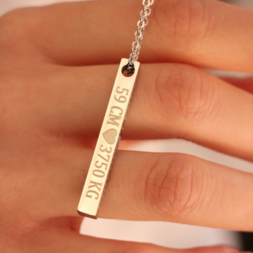 Collana Nascita 3D Personalizzata - Image 6