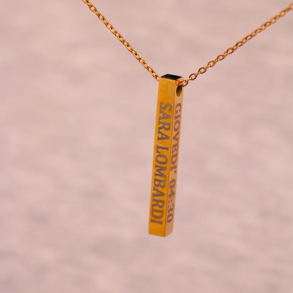Collana Nascita 3D Personalizzata - Image 9
