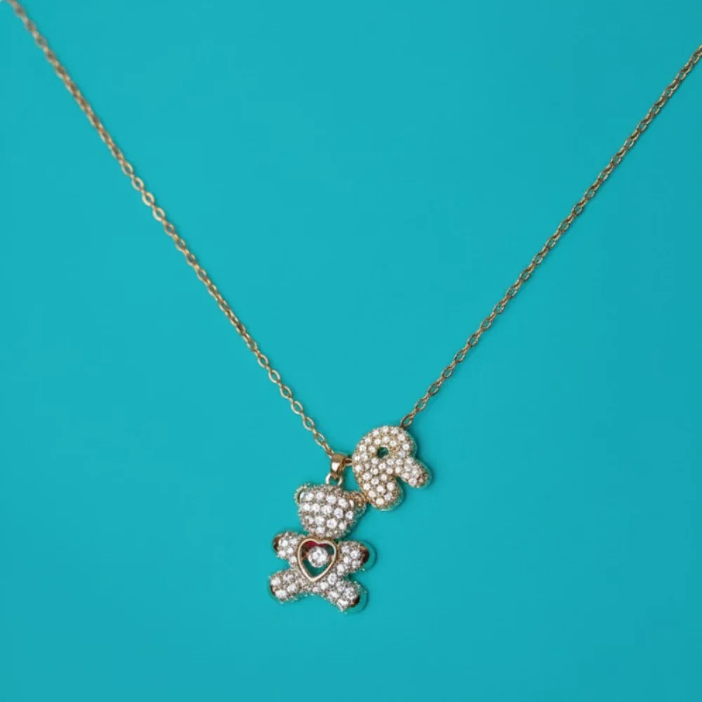 Collana Teddy Mamy Lettere Personalizzate - Image 3