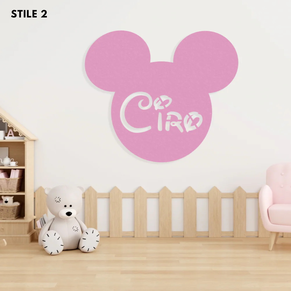 Decoro A Parete Fiabe Nome Personalizzato Bambini - Image 10