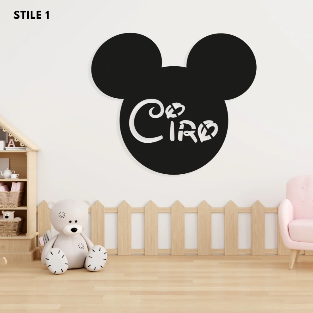 Decoro A Parete Fiabe Nome Personalizzato Bambini - Image 12