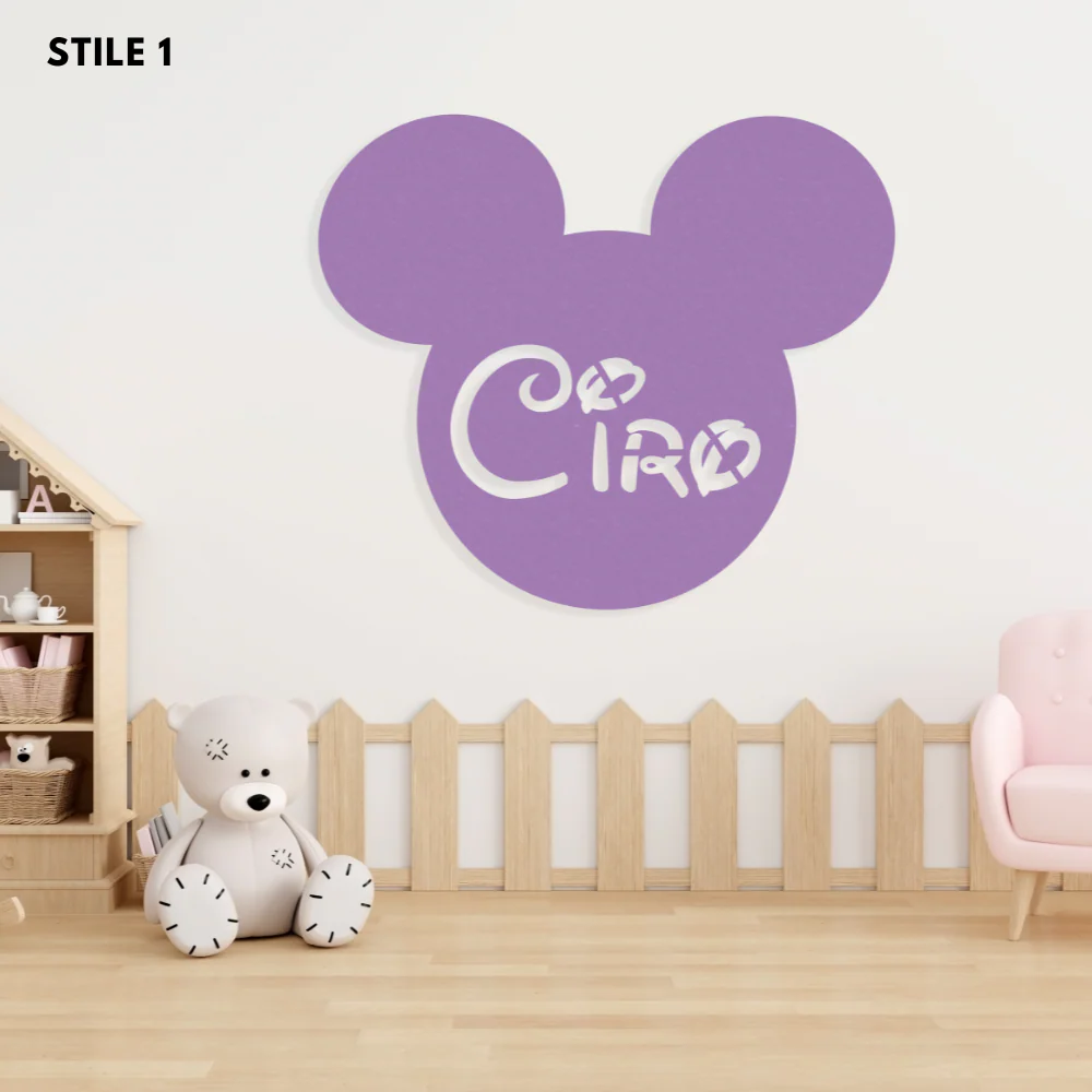 Decoro A Parete Fiabe Nome Personalizzato Bambini - Image 8