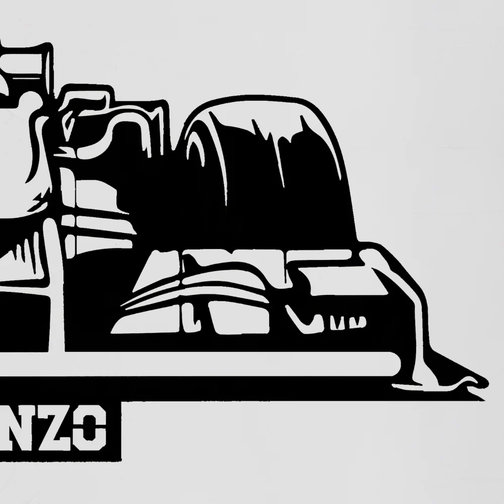 Decoro Formula 1 Personalizzato In Legno A Parete - Image 5