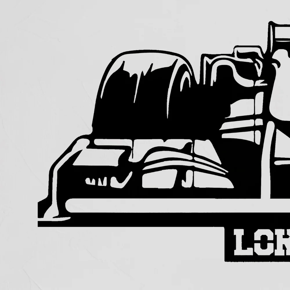 Decoro Formula 1 Personalizzato In Legno A Parete - Image 6
