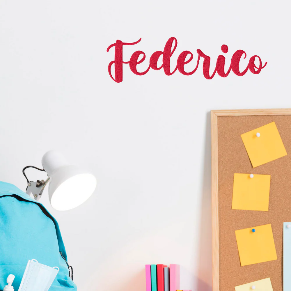 Decoro Nome Personalizzato In Legno - Image 3