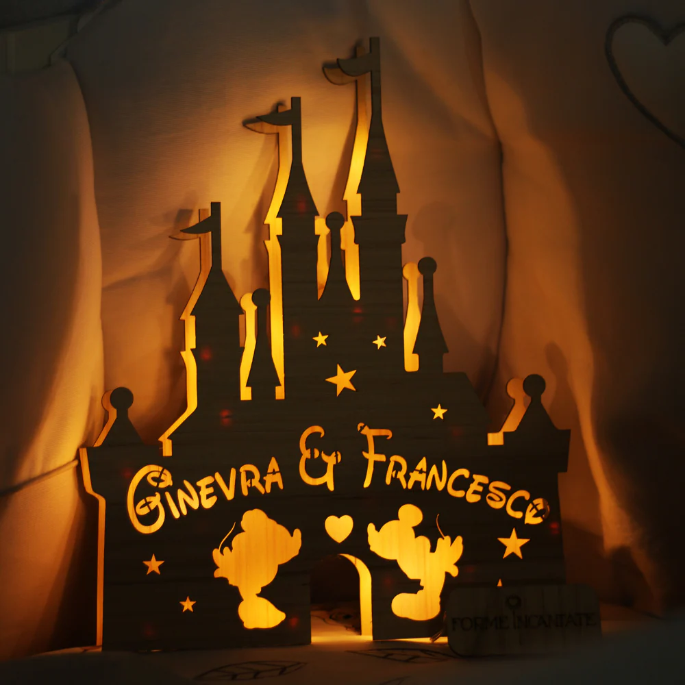 Lampada Castello Fiaba Personalizzata - Image 5