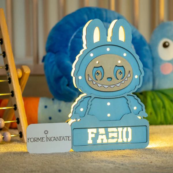 Lampada Coniglietto con Nome Personalizzato - Image 3