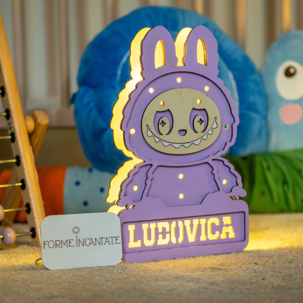 Lampada Coniglietto con Nome Personalizzato - Image 4