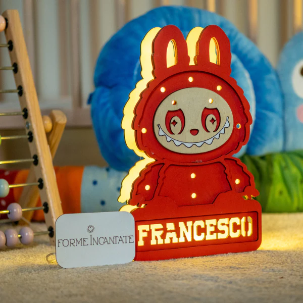 Lampada Coniglietto con Nome Personalizzato - Image 5