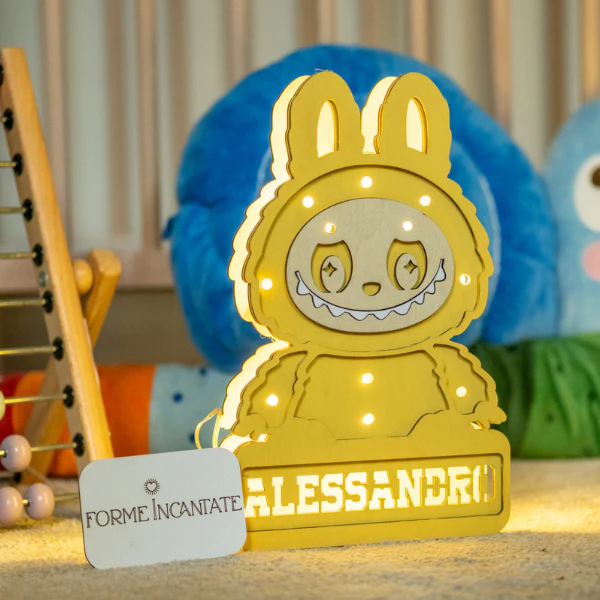 Lampada Coniglietto con Nome Personalizzato - Image 6