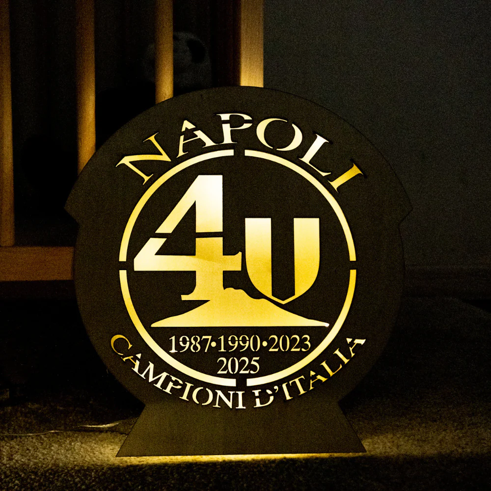 Lampada Partenope Celebrativa 4° Scudetto - Image 3