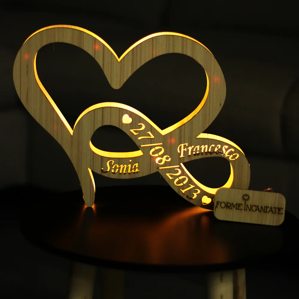 Lampada Amore Infinito Personalizzata - Image 3