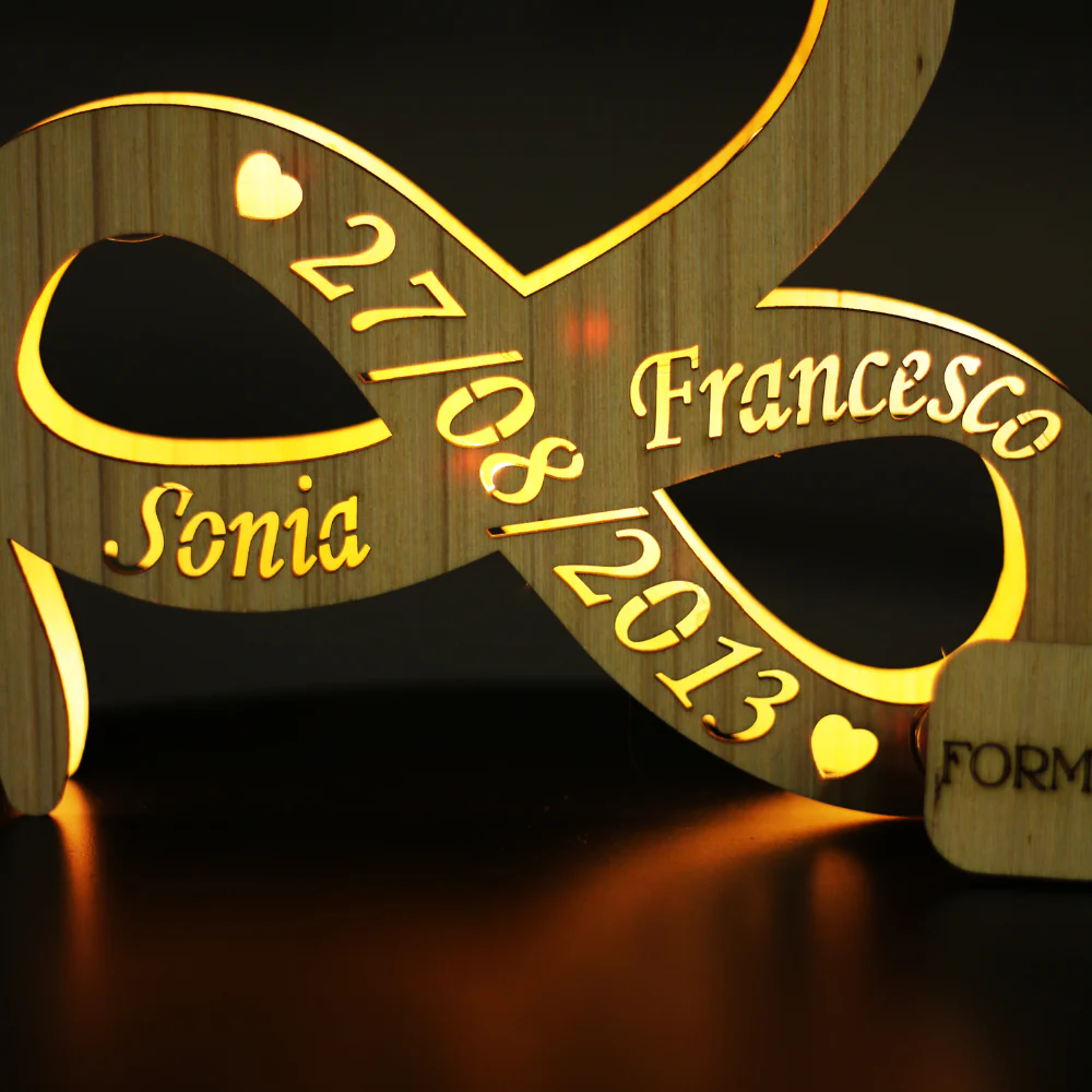 Lampada Amore Infinito Personalizzata - Image 4