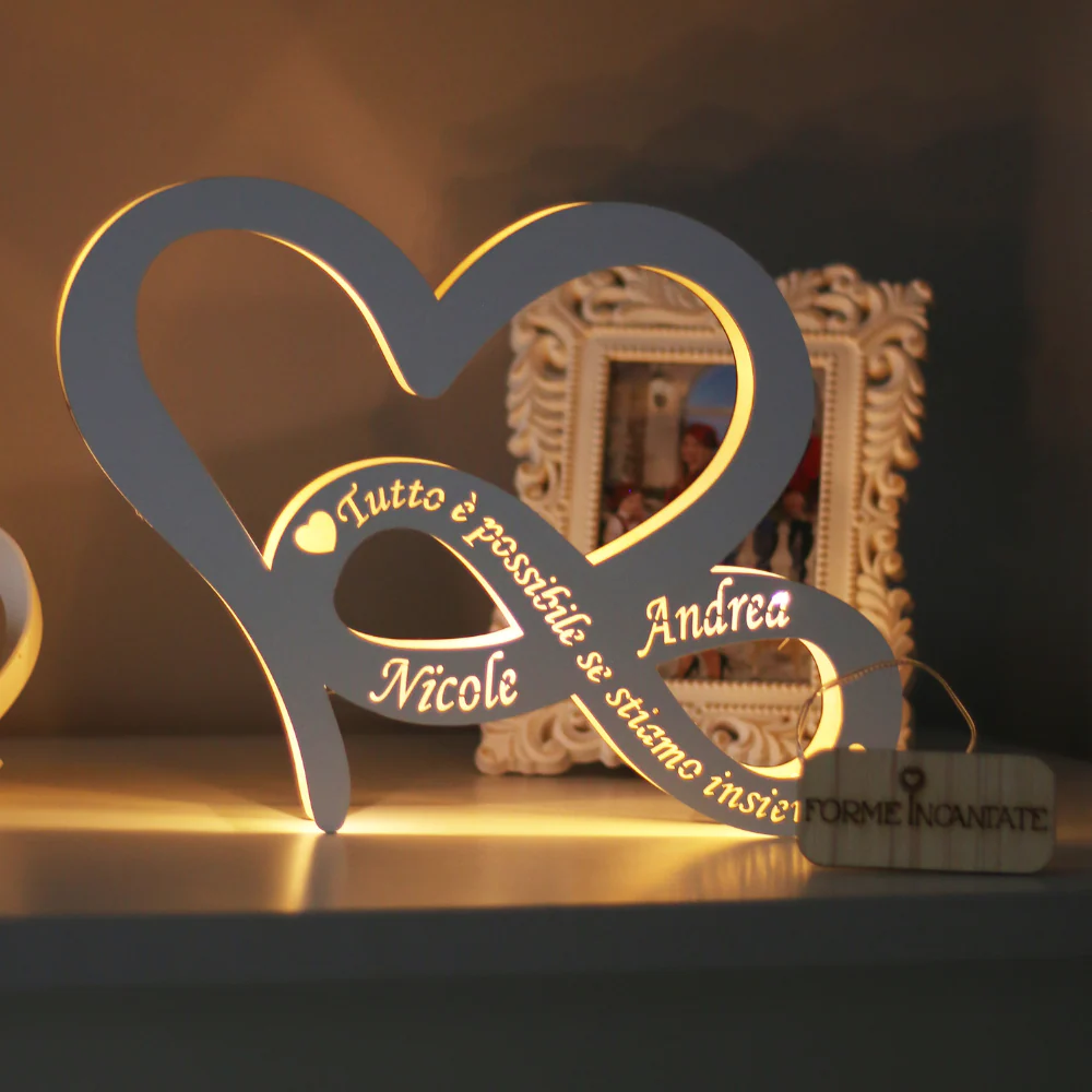 Lampada Amore Infinito Personalizzata - Image 5