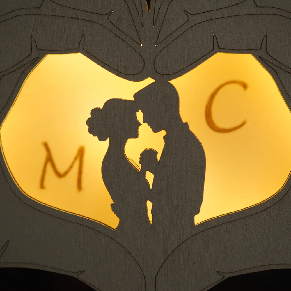 Lampada Promessa D'Amore Personalizzata - Image 5