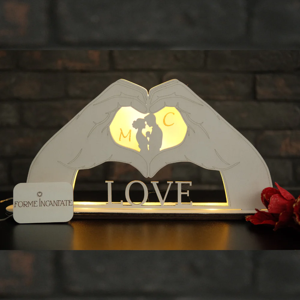 Lampada Promessa D'Amore Personalizzata - Image 7