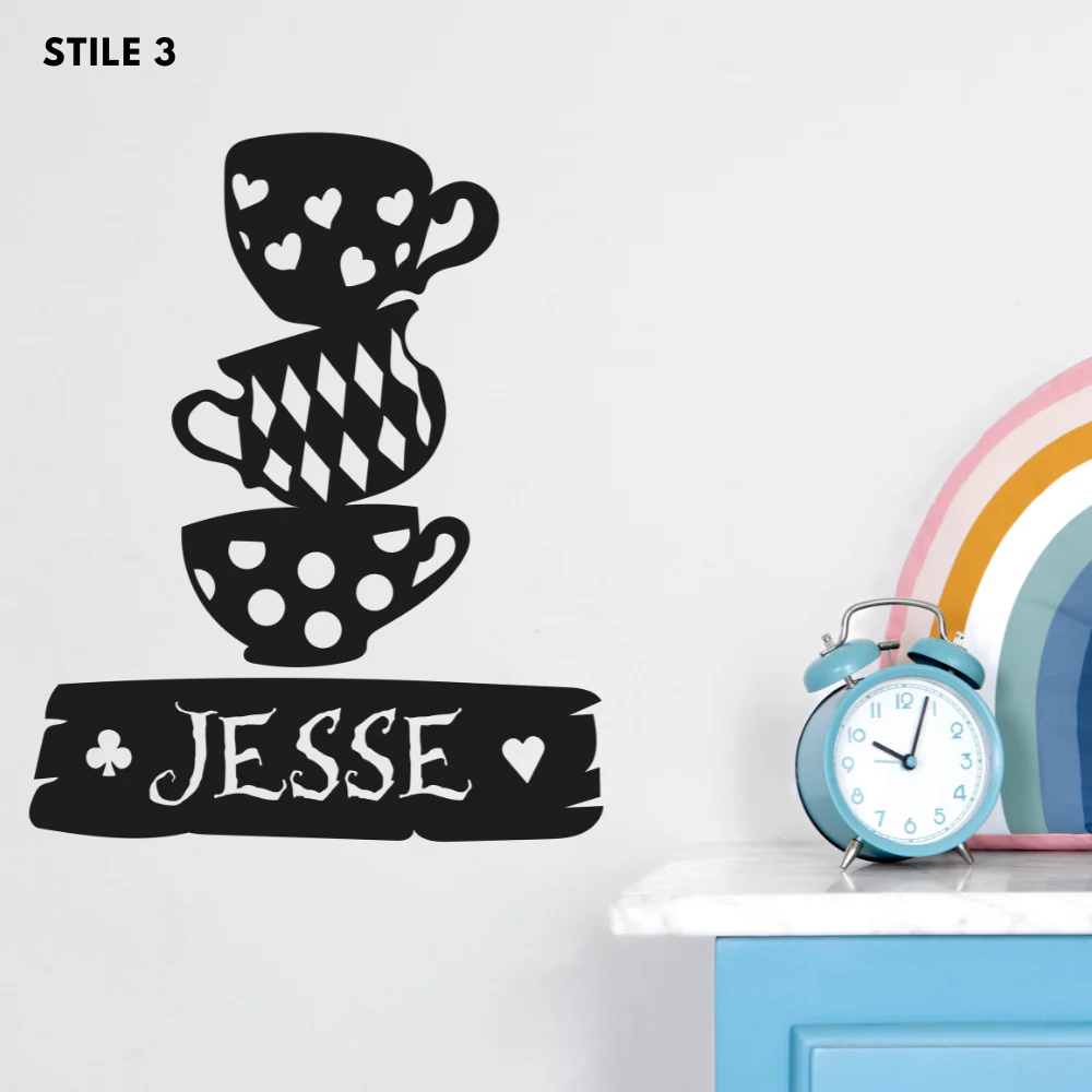 Nome Alice In Wonderland Personalizzato In Legno - Image 17