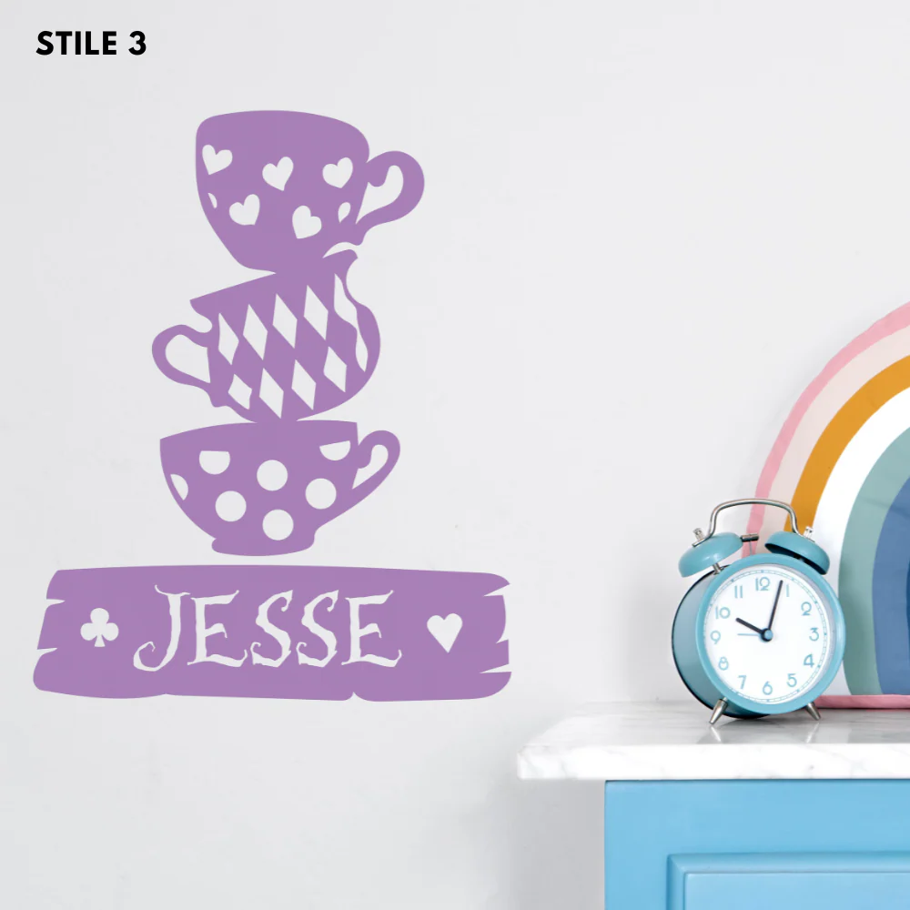 Nome Alice In Wonderland Personalizzato In Legno - Image 21