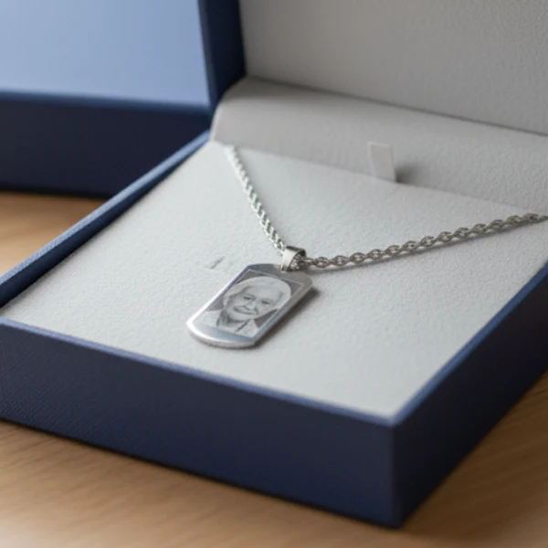 Collana Memory Foto Incisa - Image 5