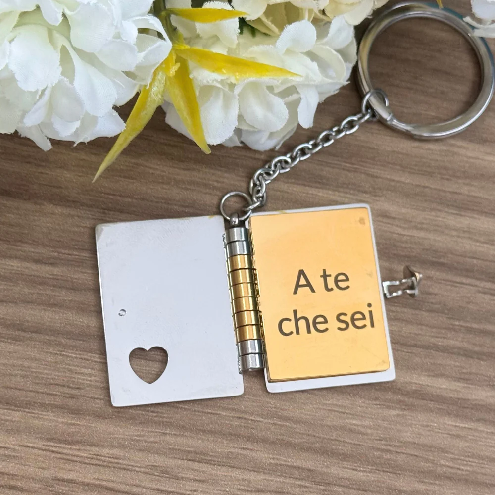 Portachiavi/Collana Book - A te che sei... - Image 2