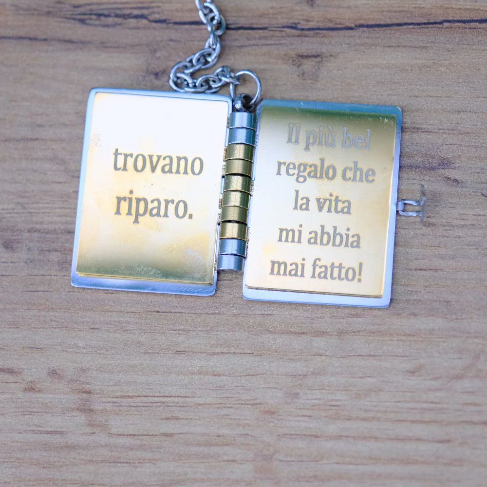 Portachiavi/Collana Book Amore - Image 4