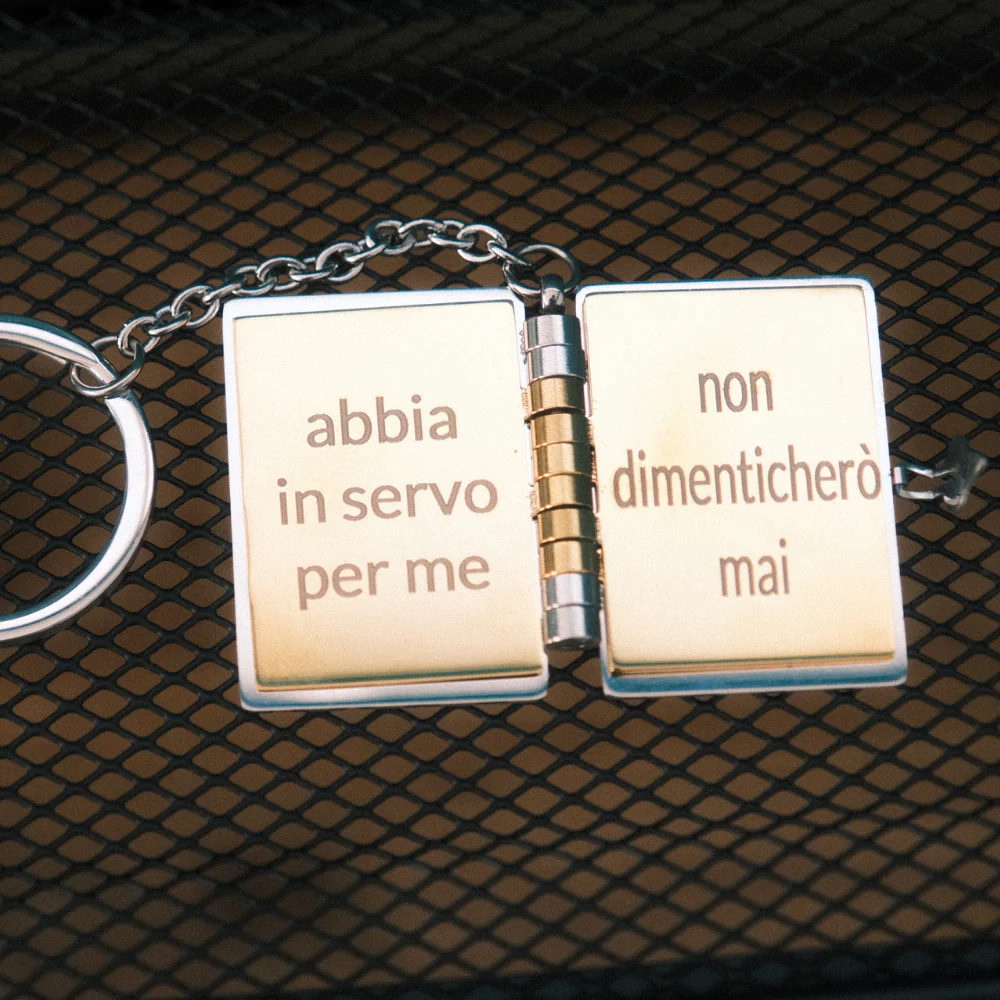 Portachiavi/Collana Book ~ Frase Spider Man - Image 3